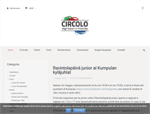 Tablet Screenshot of circoloitaliano.fi